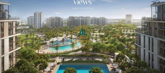 Квартира с 2 спальнями в PARKSIDE VIEWS, Дубай Хилс Эстейт, ОАЭ № 61321 7