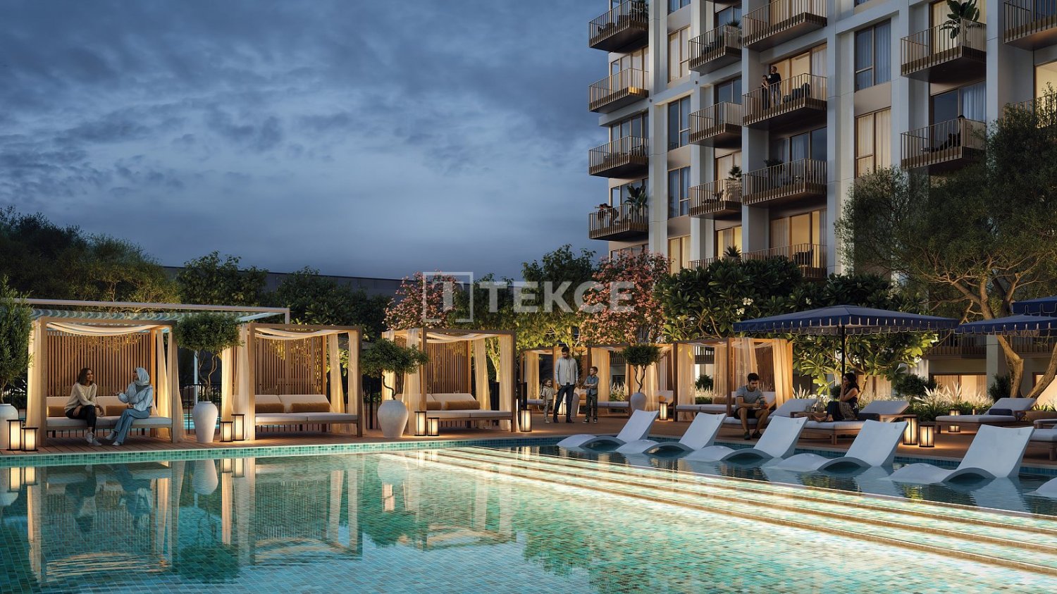 3 غرف نوم شقة في دبي, UAE رقم 43170