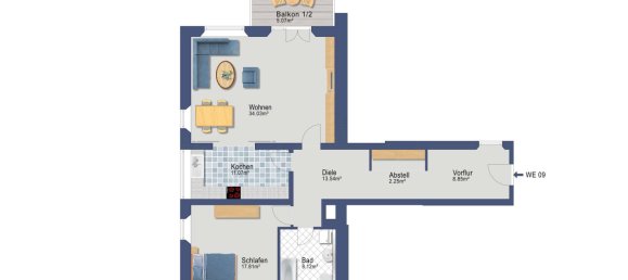 2 bedrooms Apartment in Schwerin, Germany No. 263721 19