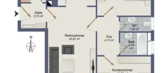 2 bedrooms Apartment in Munich, Germany No. 195338 11