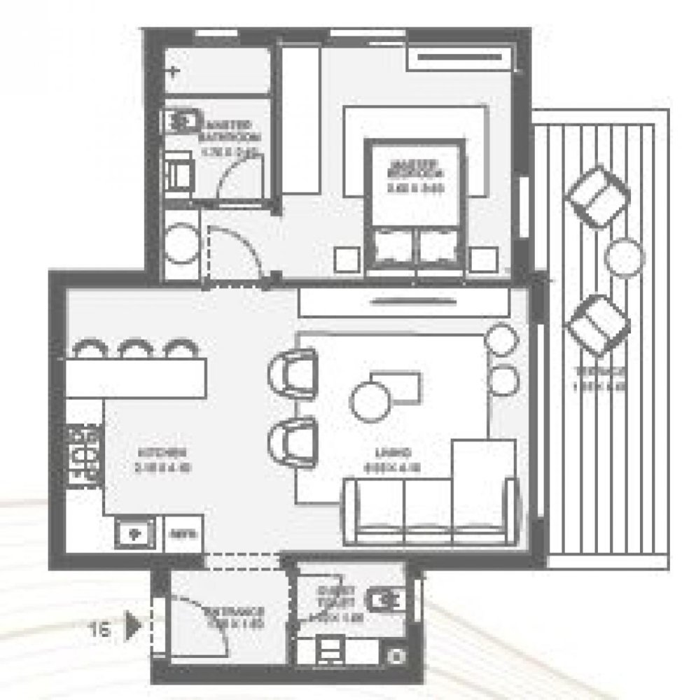شقة 2 غرف نوم  في البحر الأحمر, Egypt رقم 2129
