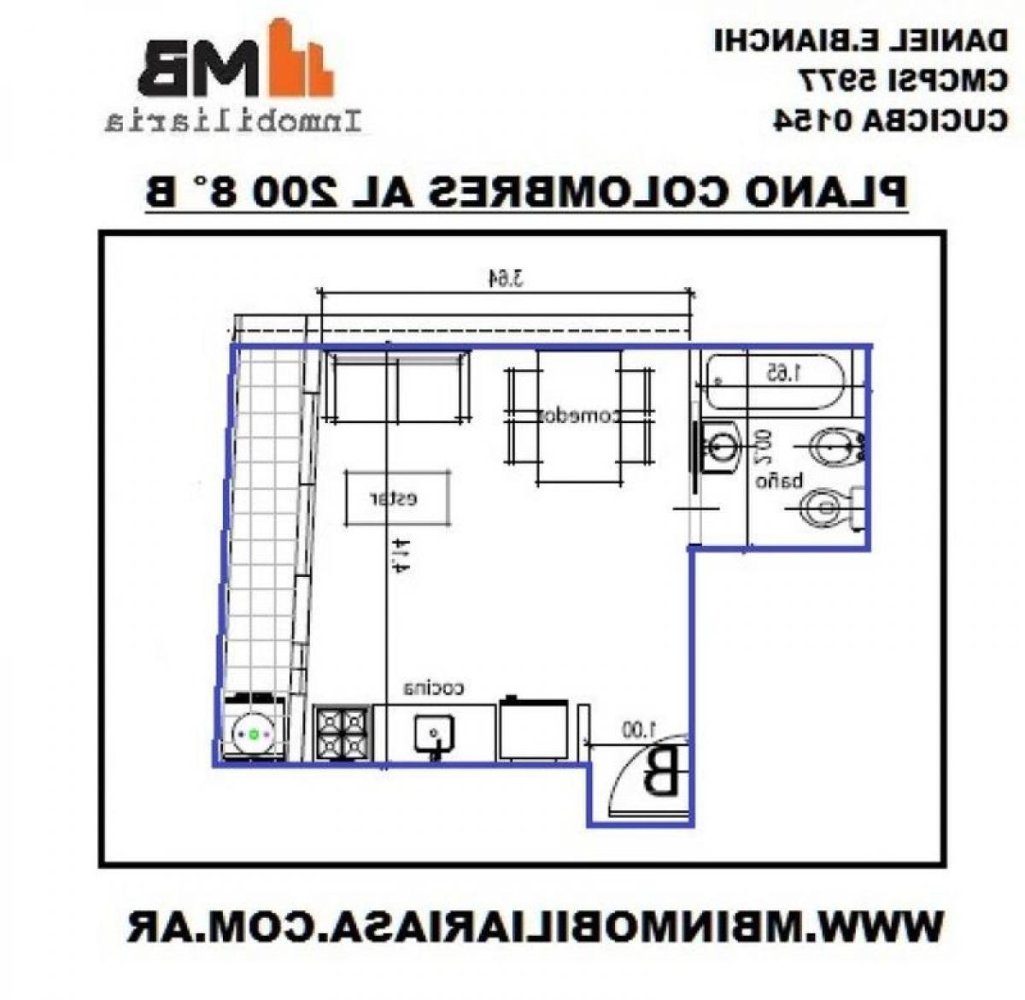 Büro in Buenos Aires, Argentina 22m², Nr. 106307