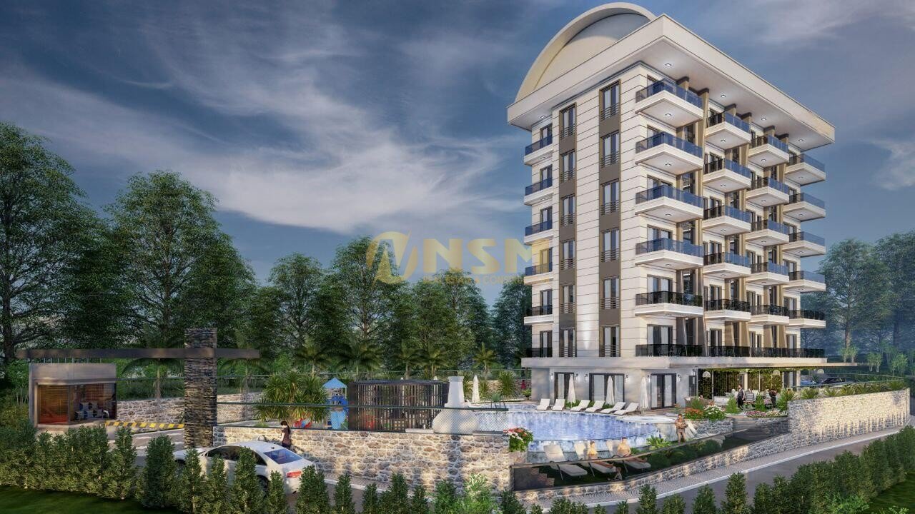 Wohnung 1+1 in Alanya, Turkey, Nr. 15759