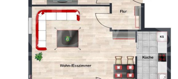 Квартира с 1 спальней в Баден-Вюртемберг, Германия № 15943 16