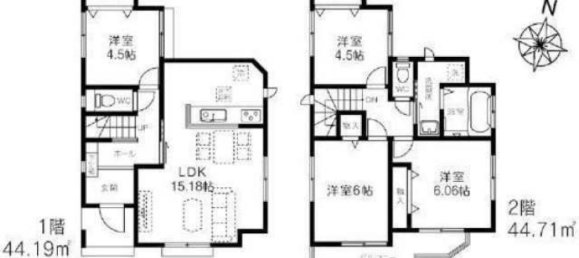 4 Schlafzimmer Haus in Saitama, Japan, Nr. 5002 2