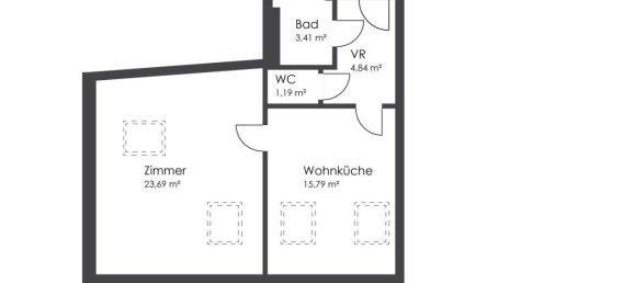 2 rooms Apartment in Favoriten, Austria No. 146609 7