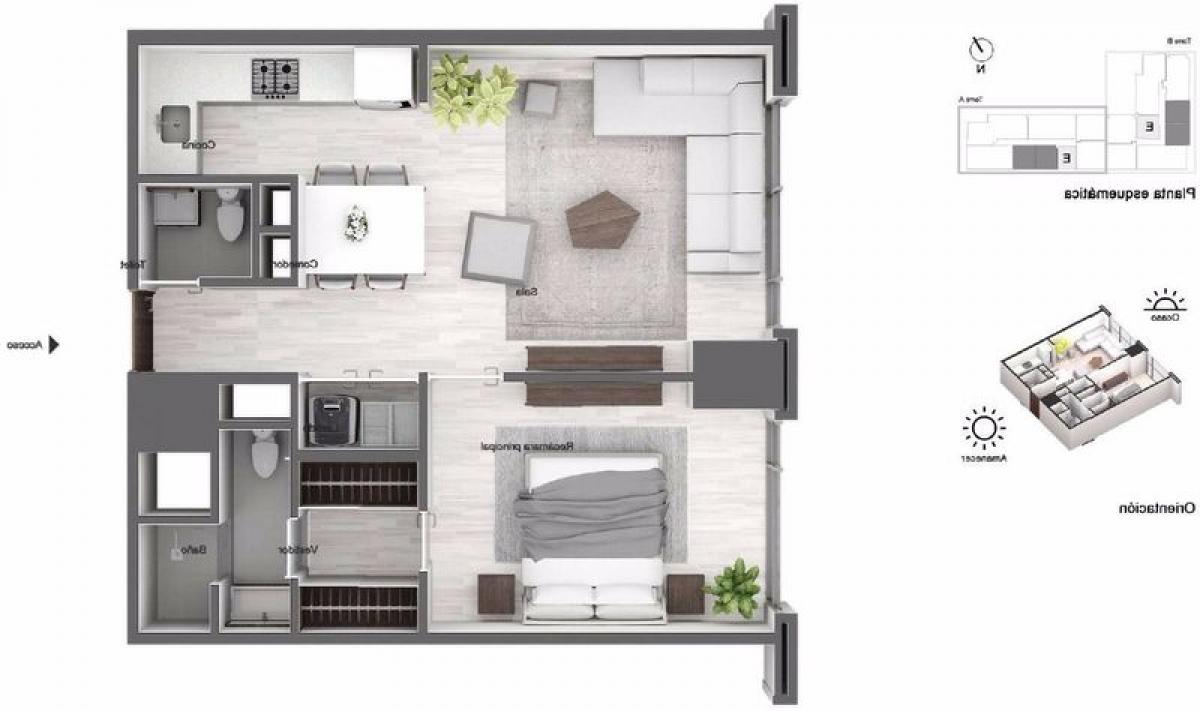 Studio in Mexico, Nr. 211901