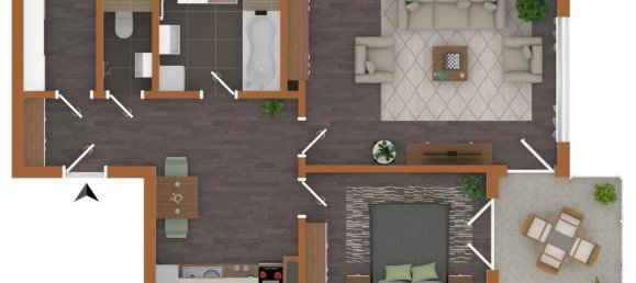 1 غرف نوم شقة في Klagenfurt am Worthersee, Austria رقم 177590 9