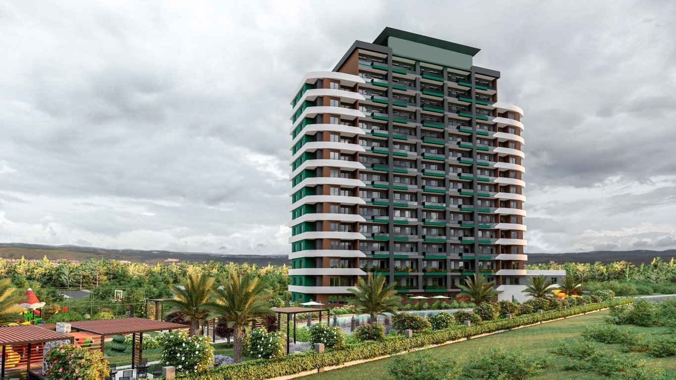 3 rooms Apartment in Mersin, Turkey No. 30354