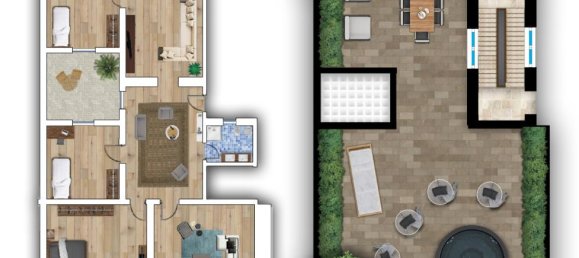 Apartamento de 5 habitaciónes en Bari, Italy No. 163866 19