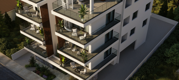 Penthouse T1 em Aradippou, Cyprus N.º 34981 3