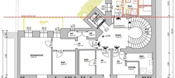  عقار تجاري في Rudolfsheim-Funfhaus, Austria 931متر مربع رقم 208810 30