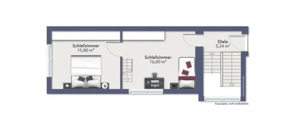 3 chambres Maison de ville à Saarbrucken, Germany No. 337361 13