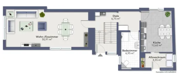 3 chambres Maison de ville à Saarbrucken, Germany No. 337361 4