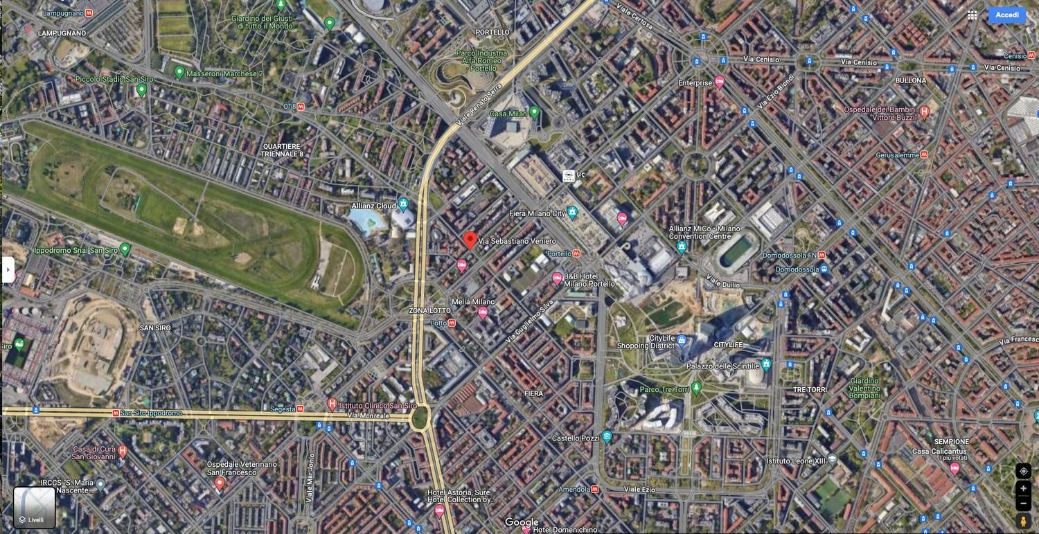 2 rooms Apartment in Milan, Italy No. 247043