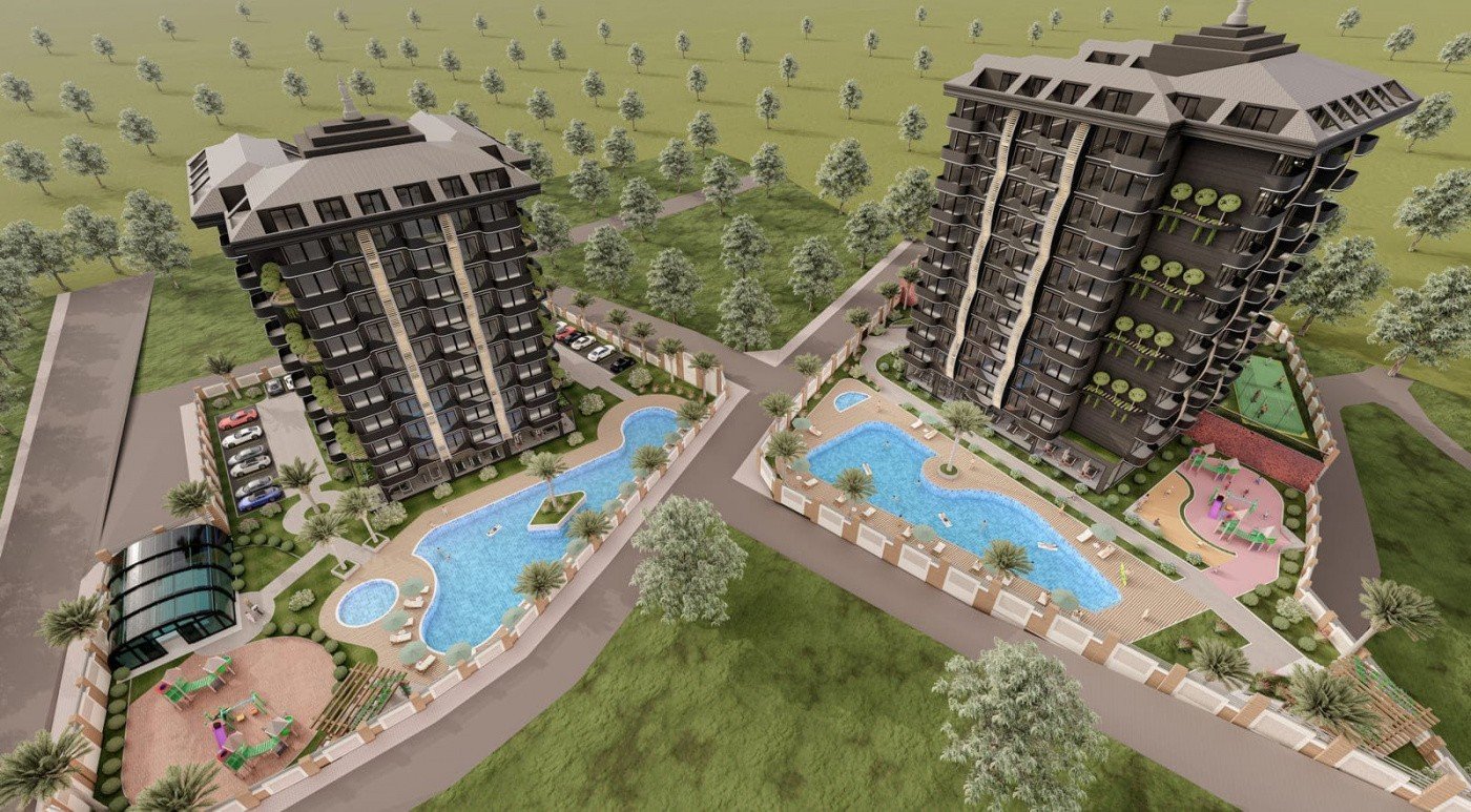 Apartment 1+1 in Avsallar, Turkey No. 31380