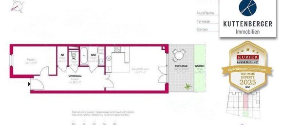 2غرفة شقة في Vienna, Austria رقم 168532 14