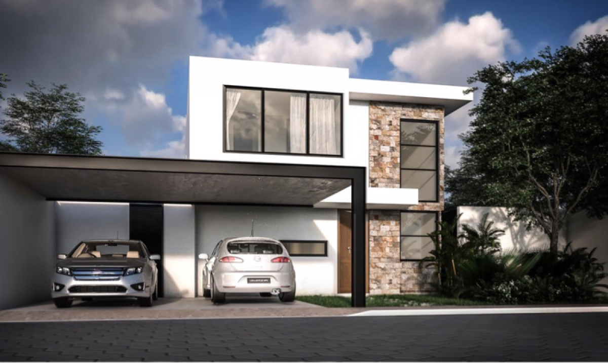 Дом с 3 спальнями в Мерида, Мексика № 46842