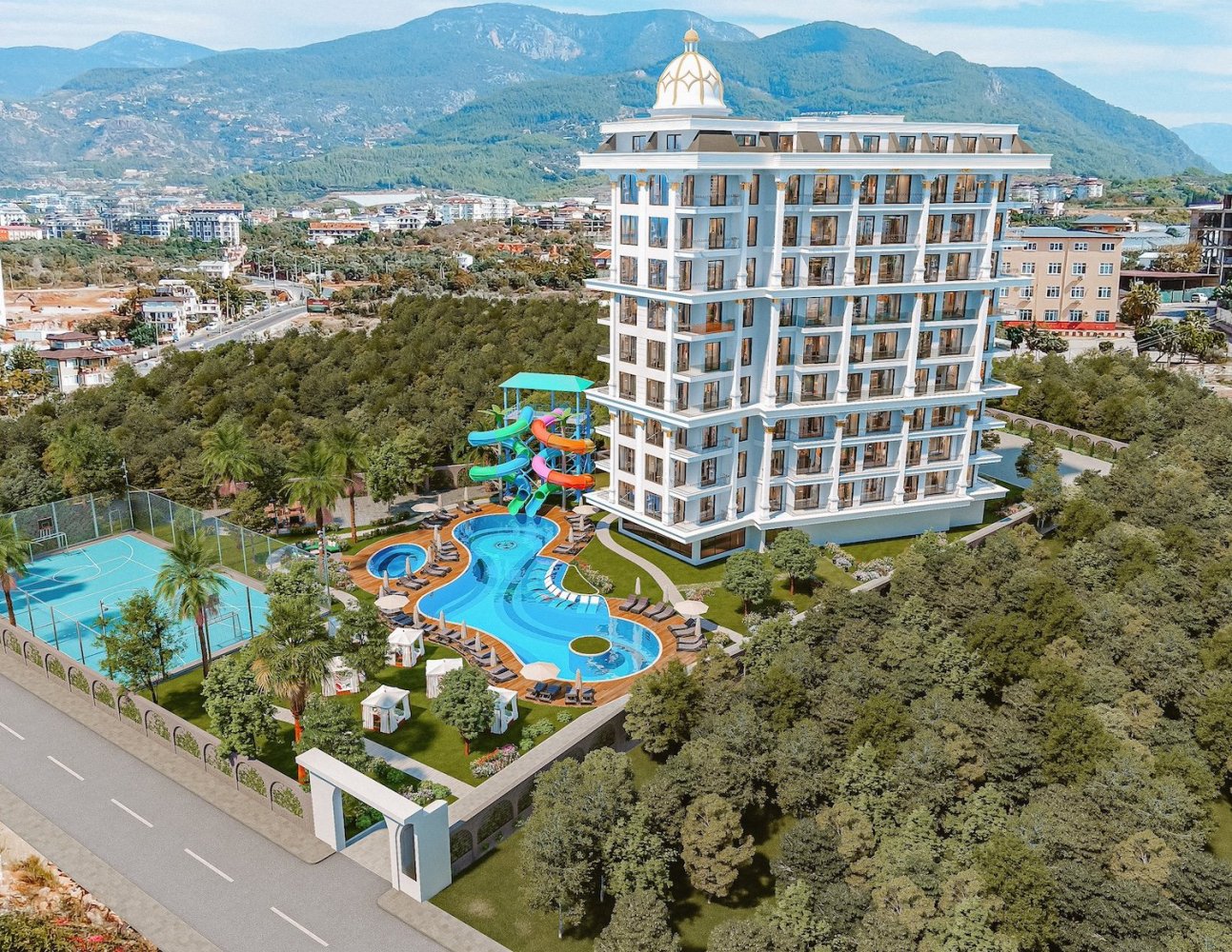 Apartment 1+1 in Alanya, Turkey No. 22347