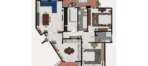 4 rooms Apartment in Terni, Italy No. 107693 12