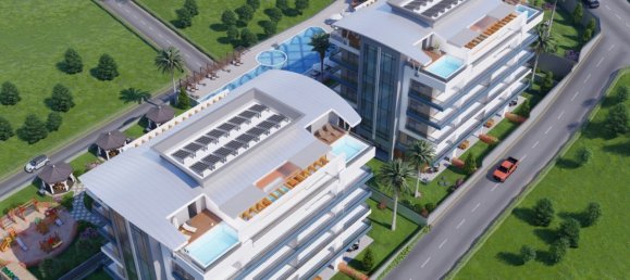 Apartamento 1+1 em Alanya, Turkey N.º 4494 10