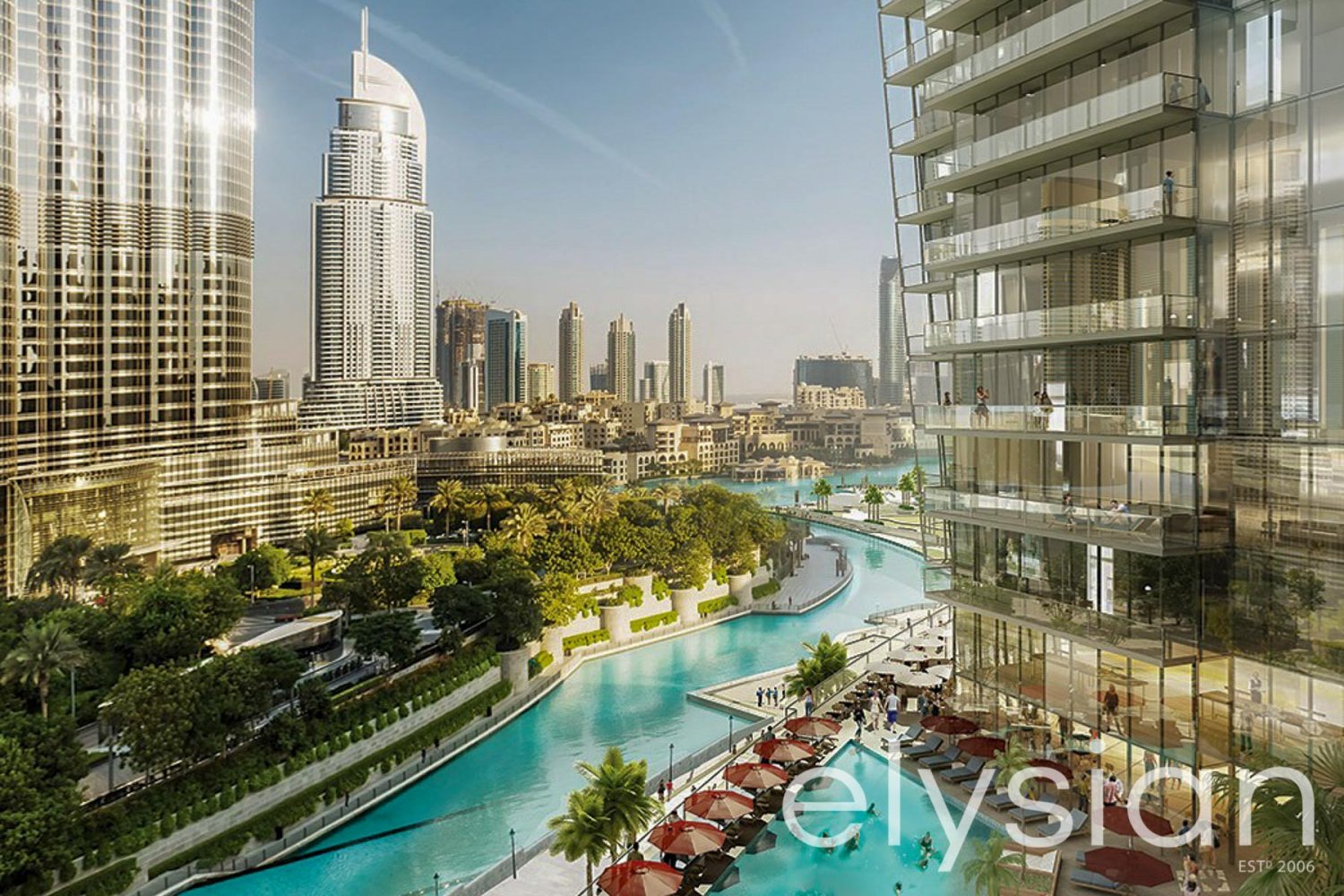 Квартира с 2 спальнями в Даунтаун Дубай (Даунтаун Бурдж Дубай), ОАЭ № 42375