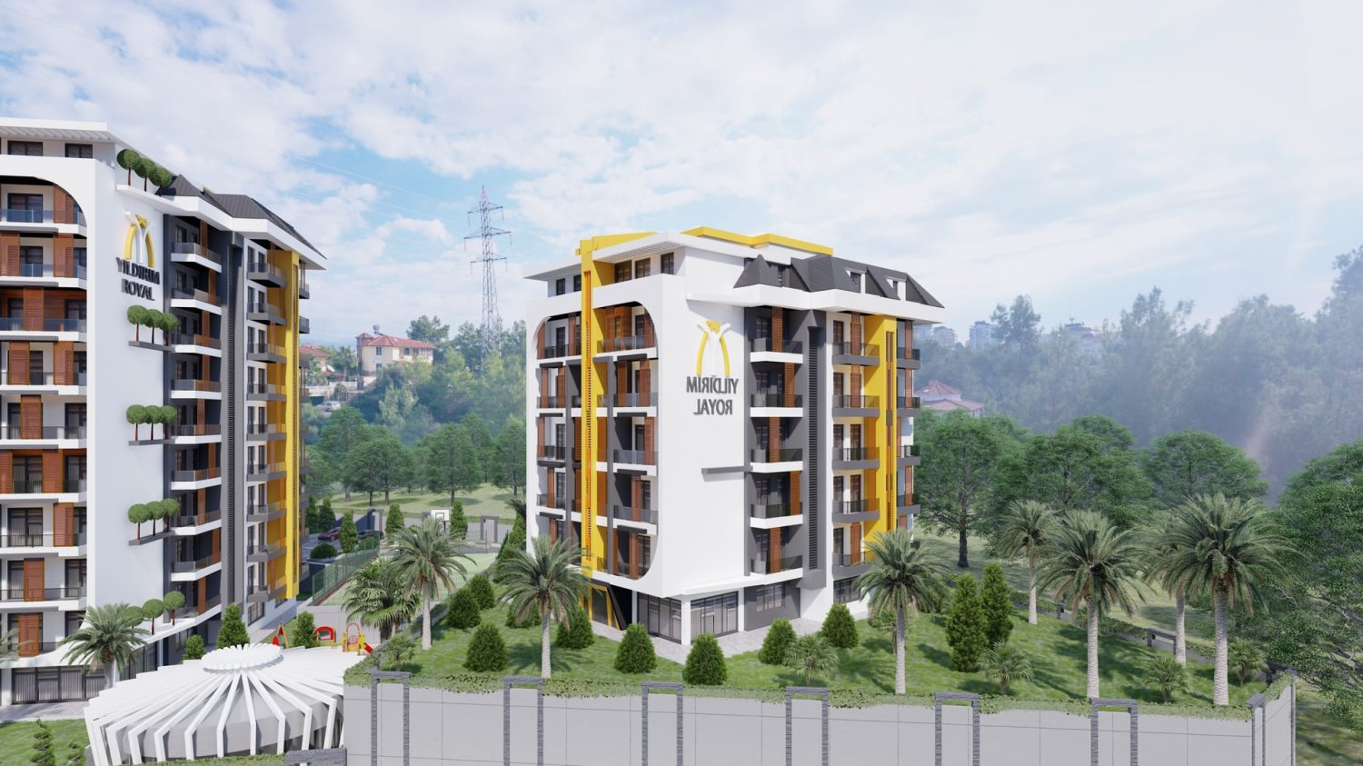 Apartamento de 2+1 en Yildirim Royal, Avsallar, Turkey No. 35210
