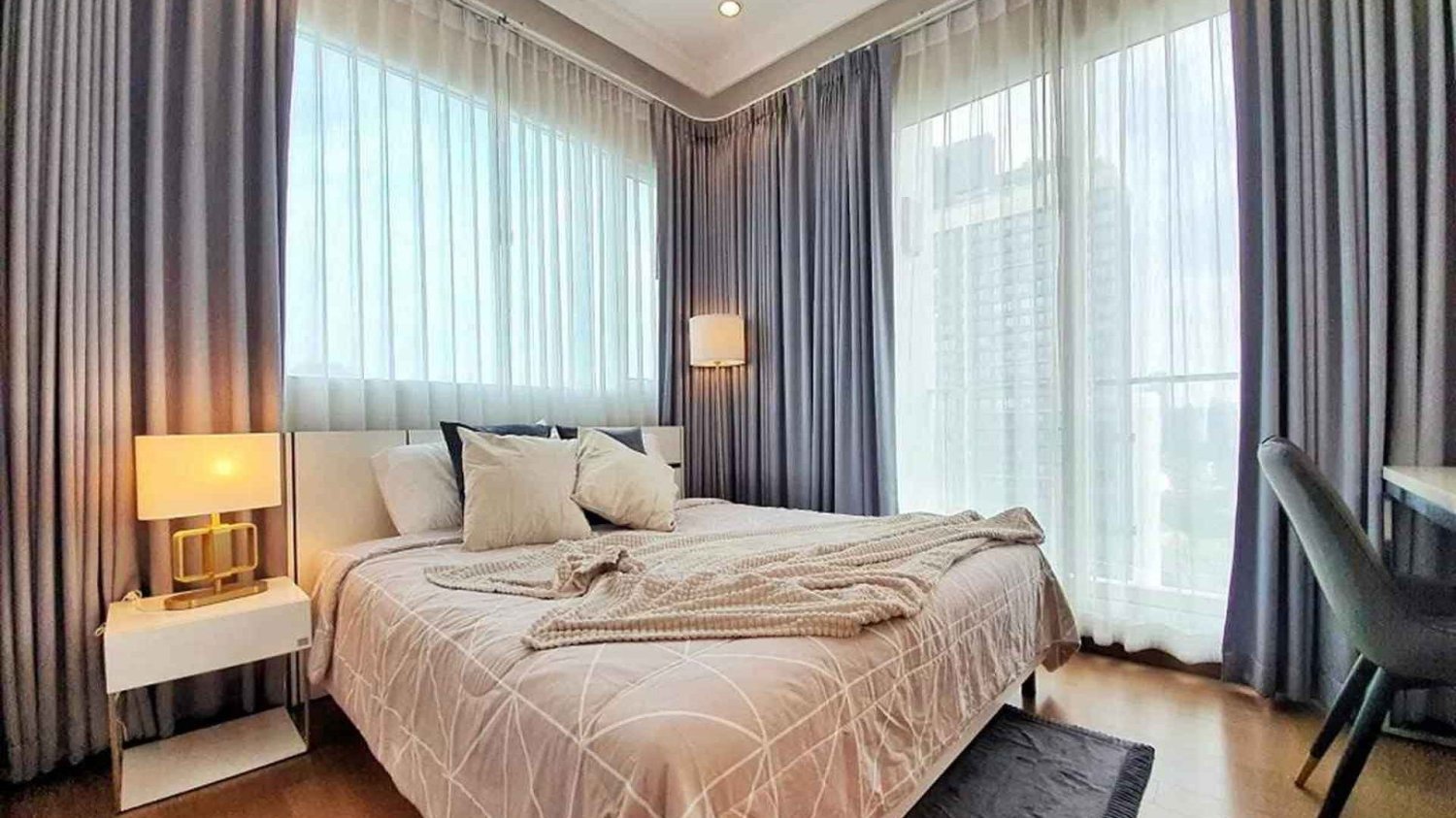 Apartamento com 2 quartos em condomínio em Bangkok, Thailand N.º 28901