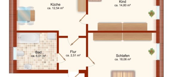 Edificio de 1 habitación en Wilhelmshaven, Germany No. 57688 8