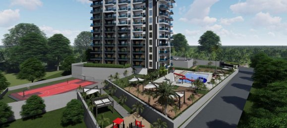 Wohnung 1+1 in Pine Garden, Avsallar, Turkey, Nr. 35329 2