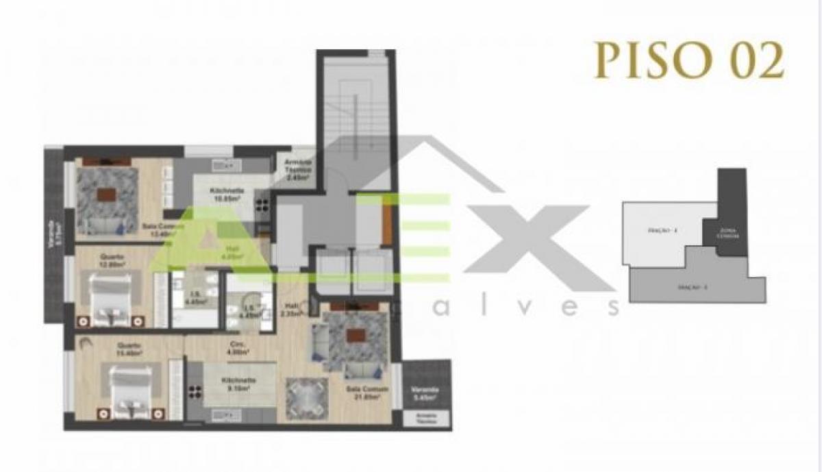 Studio in Lisbon, Portugal No. 2726