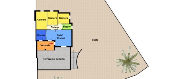 Вилла с 3 спальнями в Фазано, Италия № 282255 37