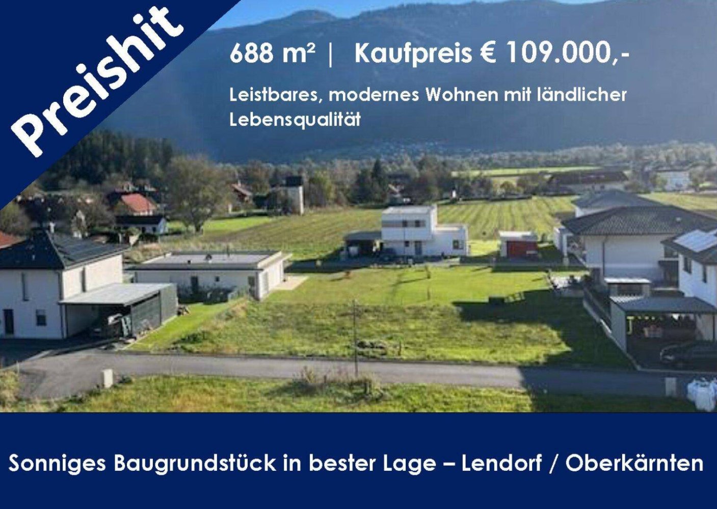 688m² Land in Lendorf, Austria No. 212825