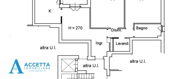 3 rooms Apartment in Taranto, Italy No. 275710 23