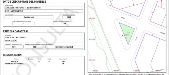 Apartamento de 3 dormitorios en León, Spain No. 158349 2