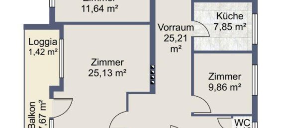 6 rooms Apartment in Salzburg, Austria No. 149645 4