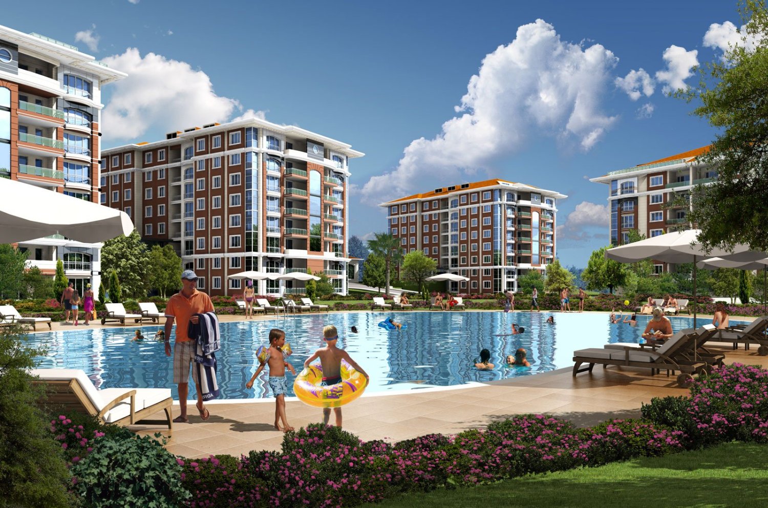 Apartment 4+1 in Istanbul, Turkey No. 24812