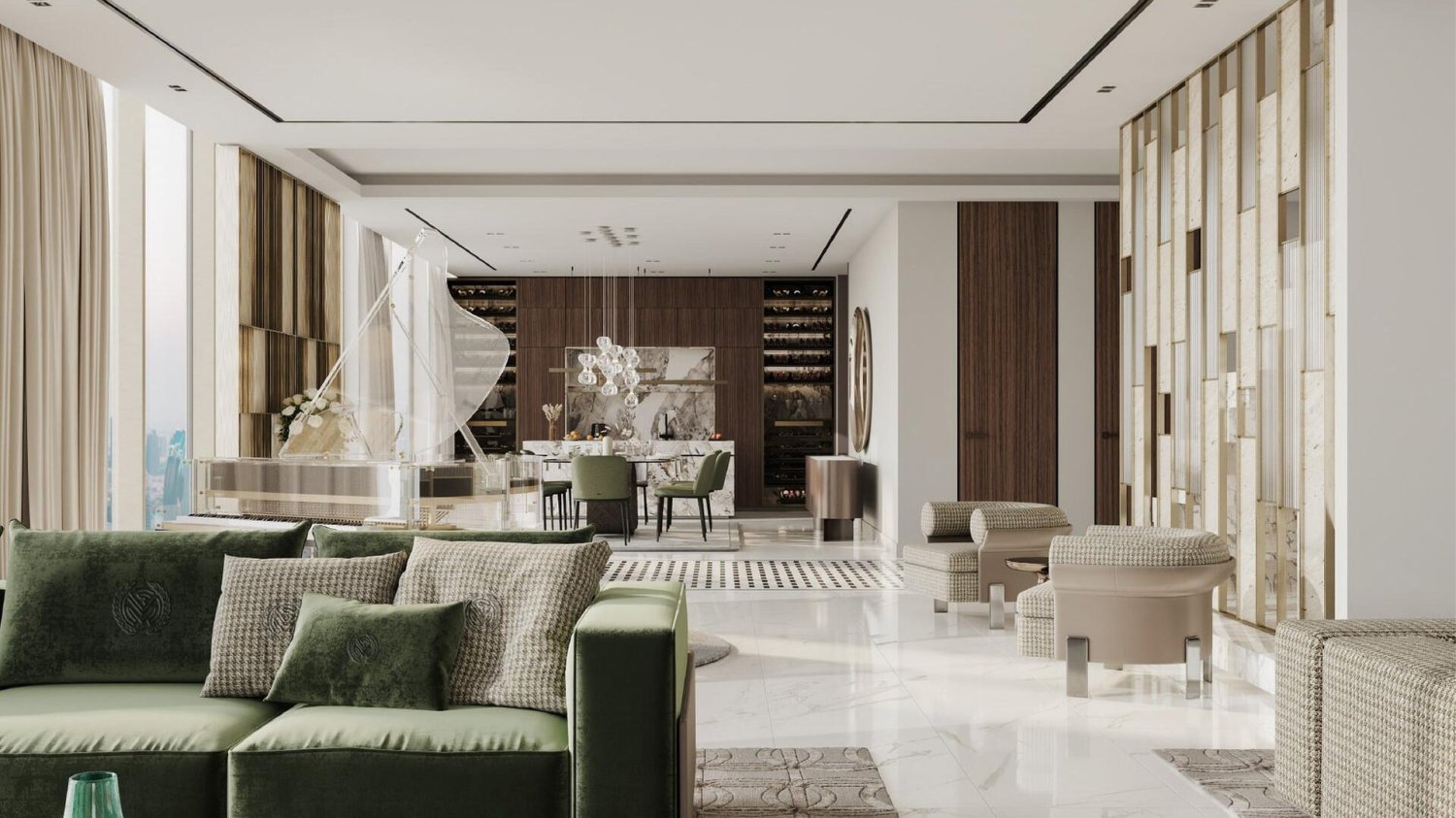 Penthouse T4 em AETERNITAS BY LONDON GATE, Dubai Marina, UAE N.º 63079