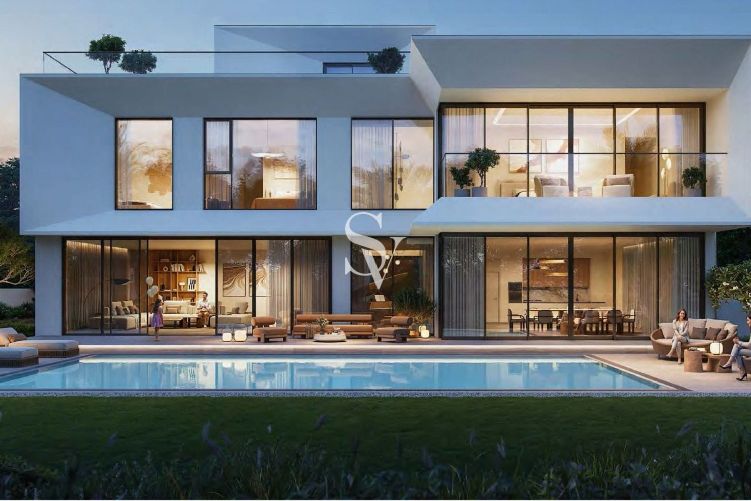 4 Schlafzimmer Villa in Dubai, UAE, Nr. 111474