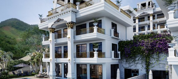 Вилла 4+1 в Аланья, Турция № 24644 5