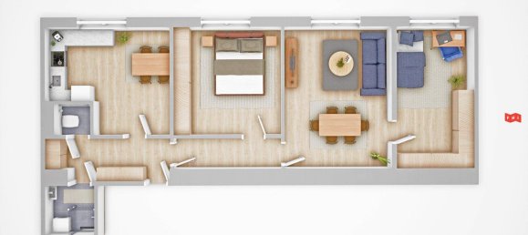 3 rooms Apartment in Vienna, Austria No. 139282 26