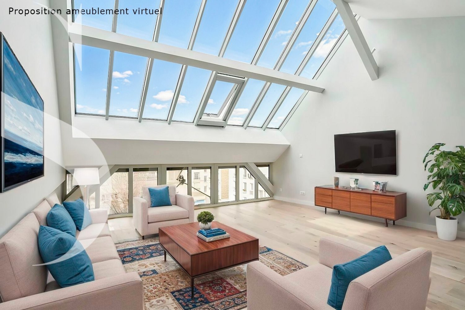 2 Schlafzimmer Doppelhaus in Paris, France, Nr. 123791