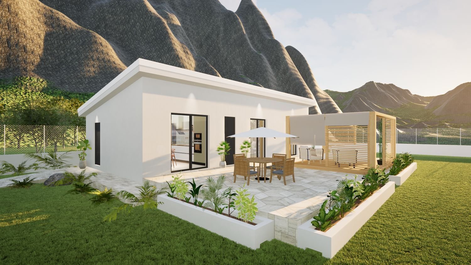 Вилла с 4 спальнями в Терразини, Италия № 322899