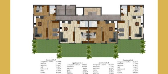 2 rooms Apartment in Kargicak, Turkey No. 9579 23