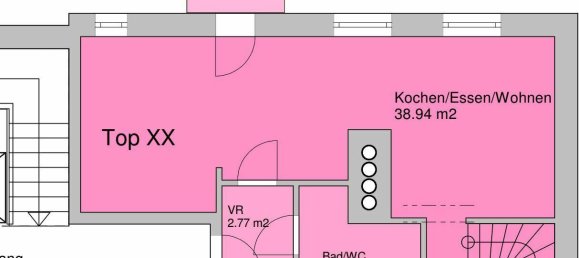 Дуплекс с 2 комнатами в Ленд, Австрия № 154900 13