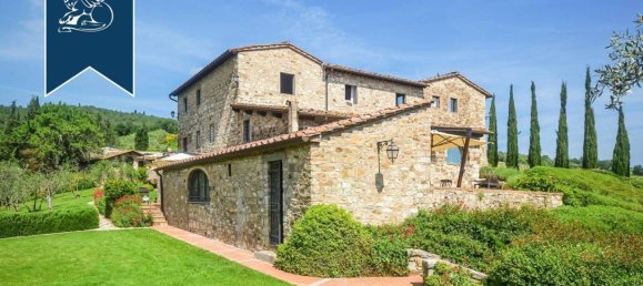 18 غرف نوم منزل في Castellina in Chianti, Italy رقم 312245 3