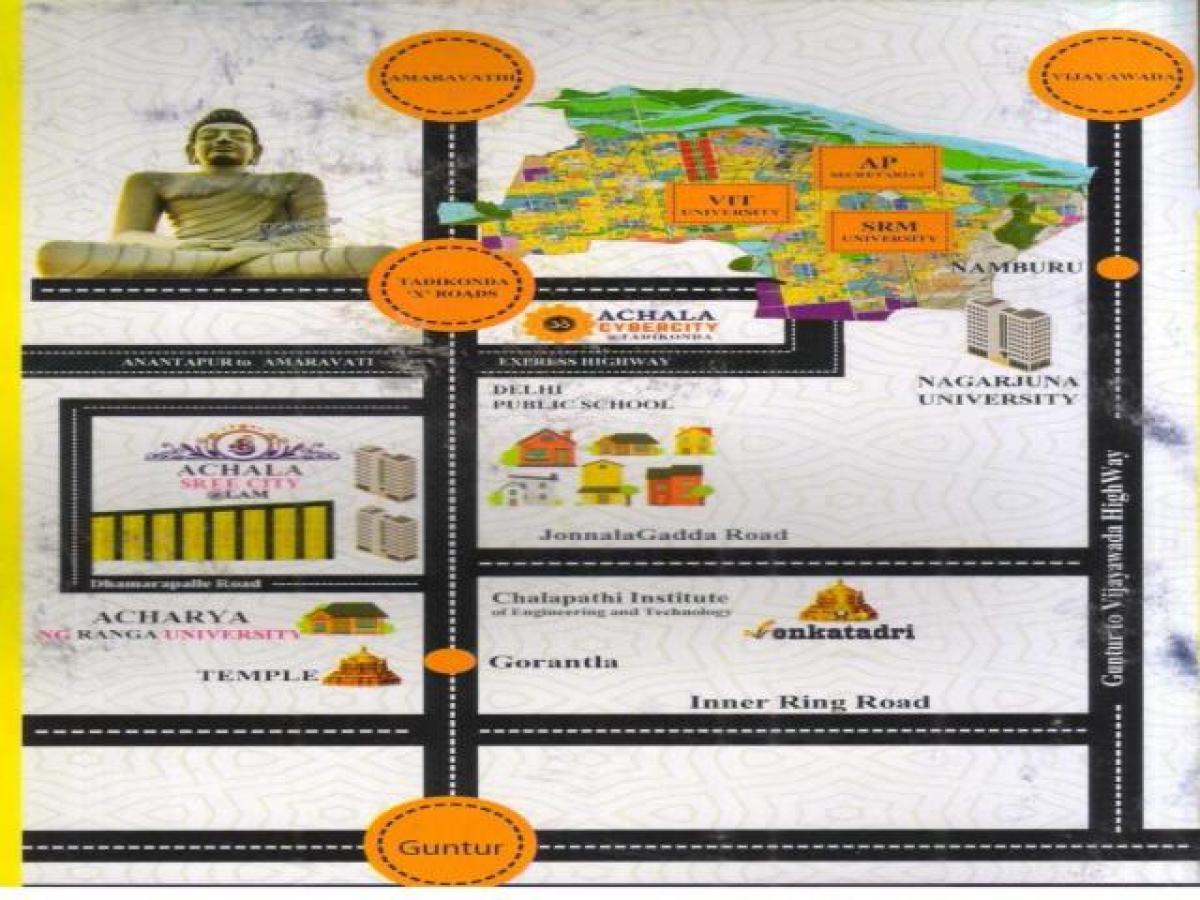  Land in Guntur, India No. 31989