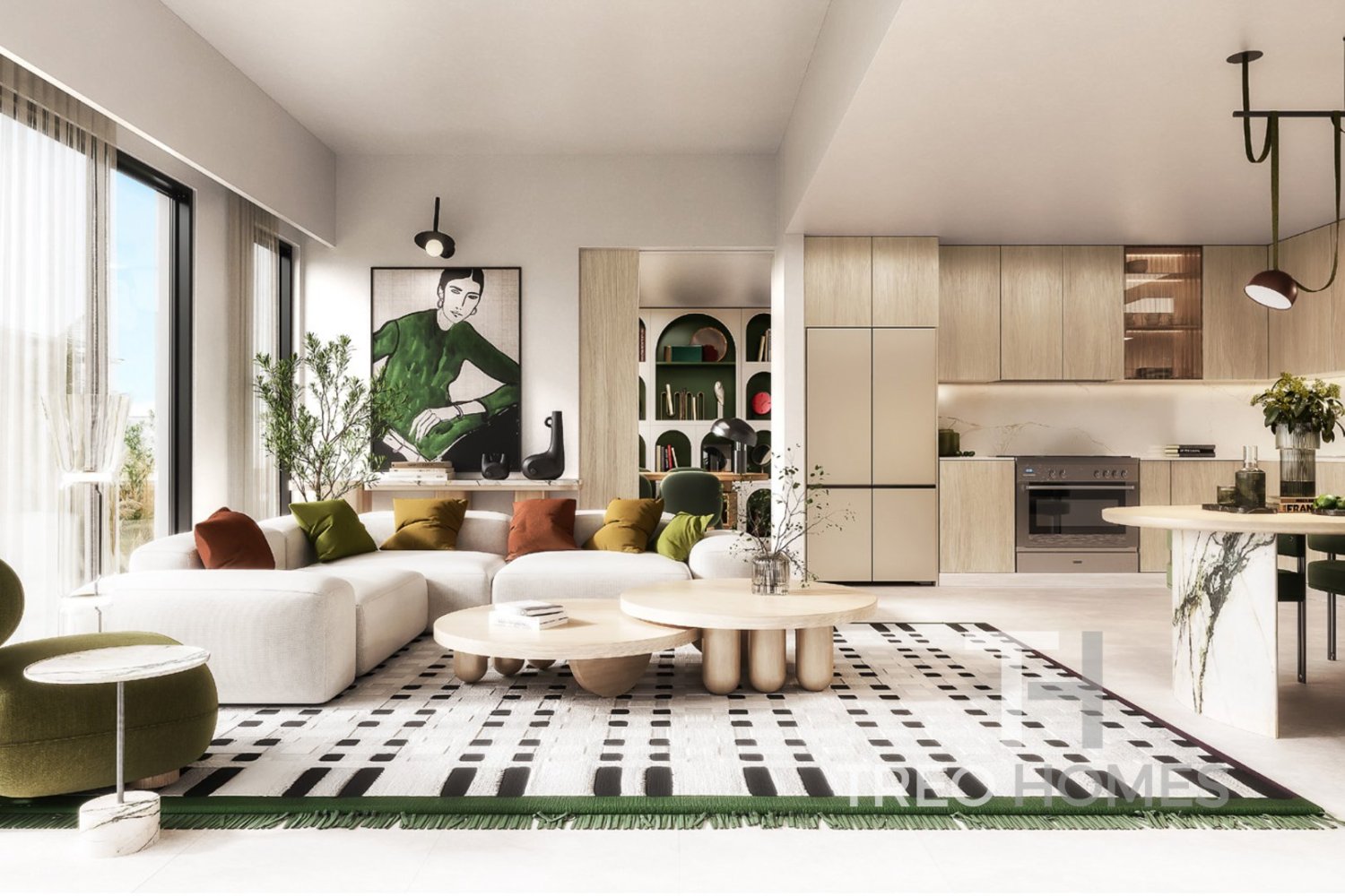 Adosado de 3 dormitorios en The Valley, UAE No. 33277