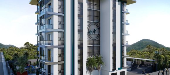 Квартира 1+1 в Аланья, Турция № 31039 14