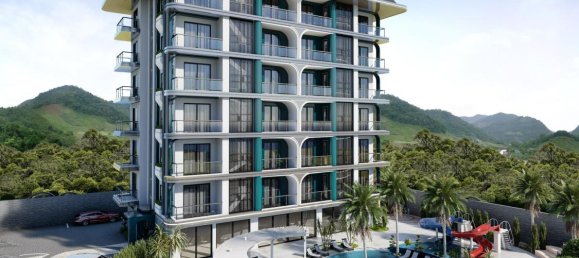 Квартира 1+1 в Аланья, Турция № 31039 13